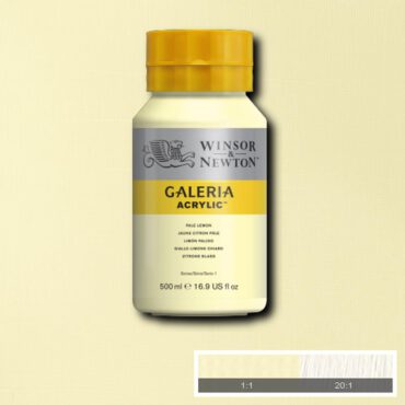 Galeria acrylverf Pot 500ml - no.434 Pale Lemon