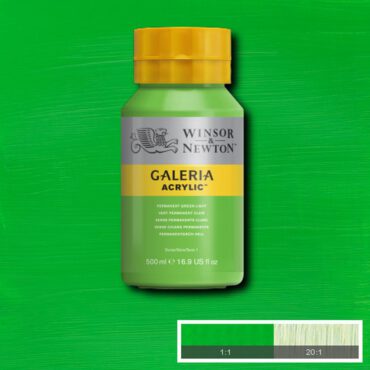 Galeria acrylverf Pot 500ml - no.483 Permanent Green Light