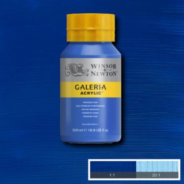 Galeria acrylverf Pot 500ml - no.535 Process Cyan