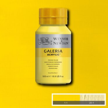 Galeria acrylverf Pot 500ml - no.537 Process Yellow