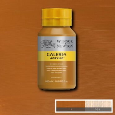 Galeria acrylverf Pot 500ml - no.553 Raw Sienna Opaque