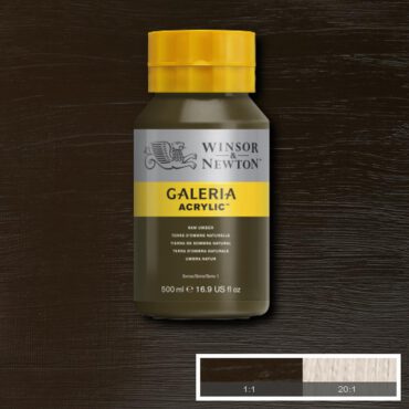 Galeria acrylverf Pot 500ml - no.554 Raw umber