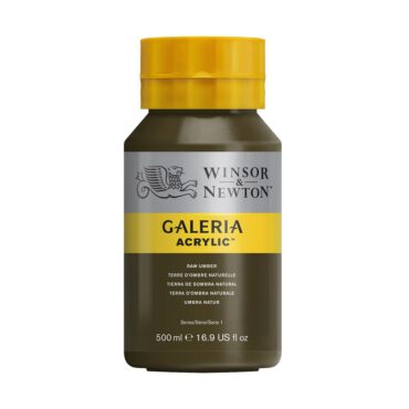 Galeria acrylverf Pot 500ml - no.554 Raw umber