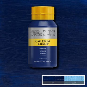 Galeria acrylverf Pot 500ml - no.706 Winsor Blue