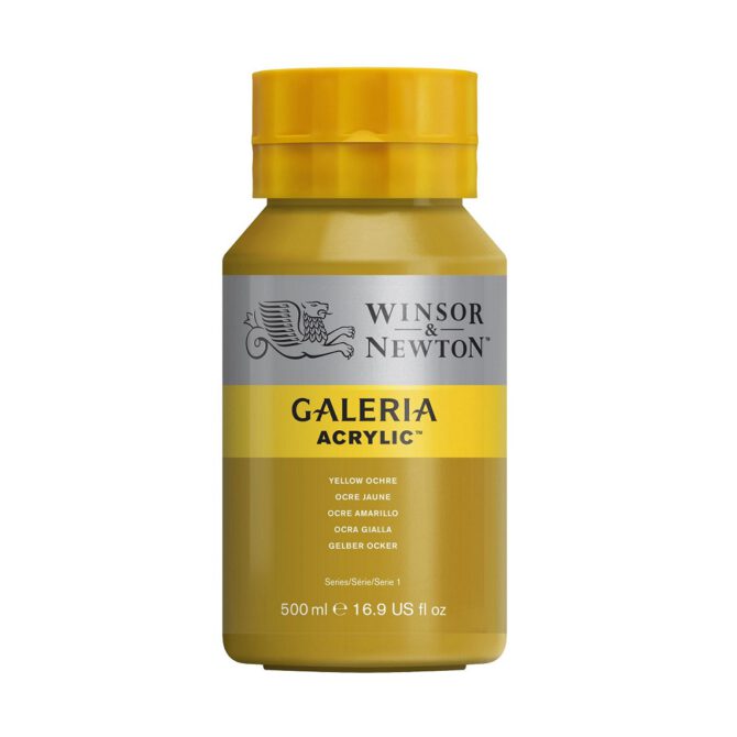 Galeria acrylverf Pot 500ml - no.744 Yellow Ochre