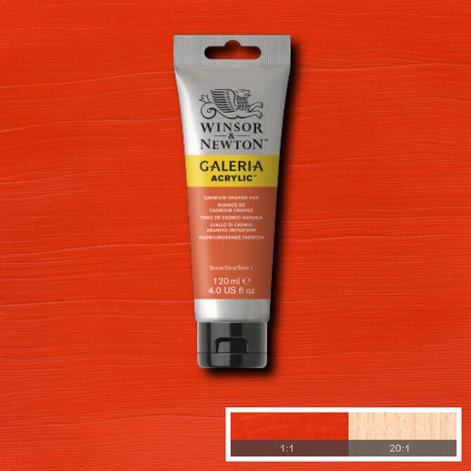 Galeria acrylverf Tube 120 ml - no.090 Cadmium Orange Hue