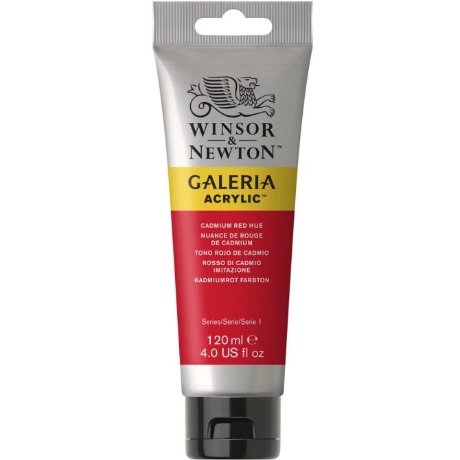 Galeria acrylverf Tube 120 ml - no.095 Cadmium Red Hue