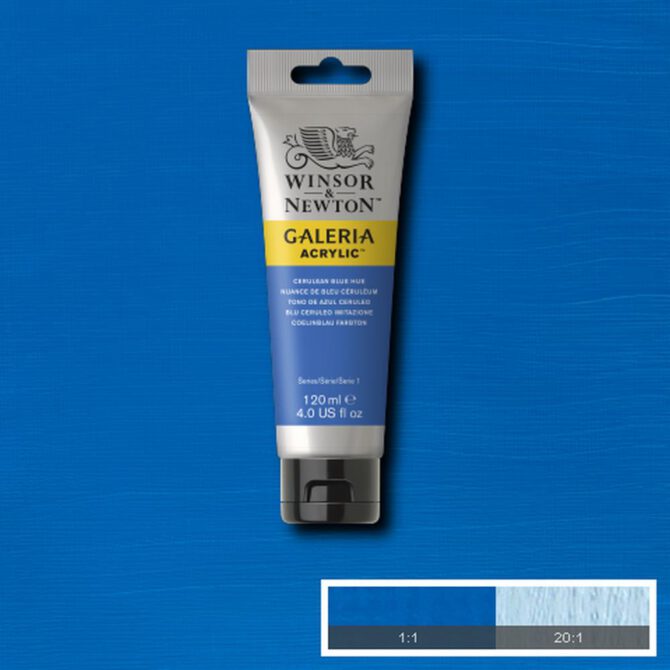 Galeria acrylverf Tube 120 ml - no.138 Ceruleum Blue Hue