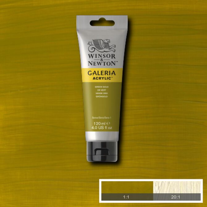 Galeria acrylverf Tube 120 ml - no.294 Green Gold