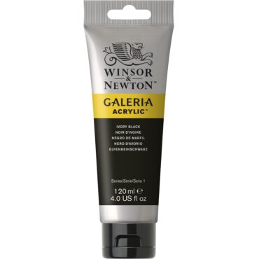 Galeria acrylverf Tube 120 ml - no.331 Ivory Black