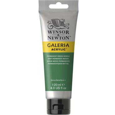 Galeria acrylverf Tube 120 ml - no.484 Permanent Green Middle