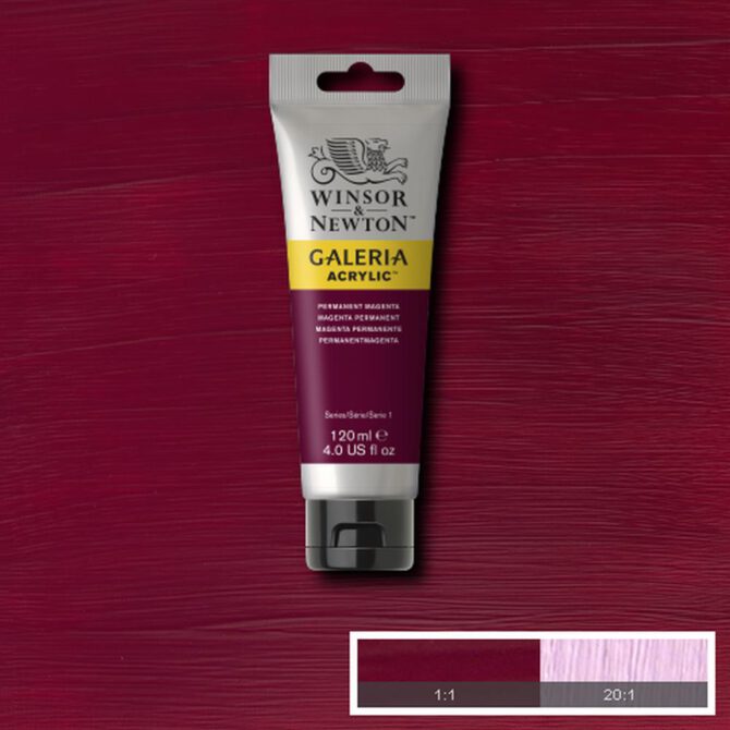 Galeria acrylverf Tube 120 ml - no.488 Permanent Magenta