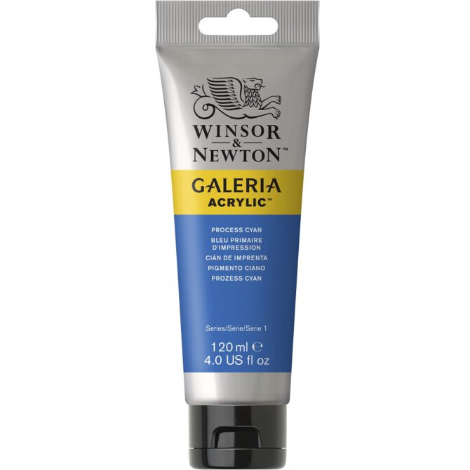 Galeria acrylverf Tube 120 ml - no.535 Process Cyan