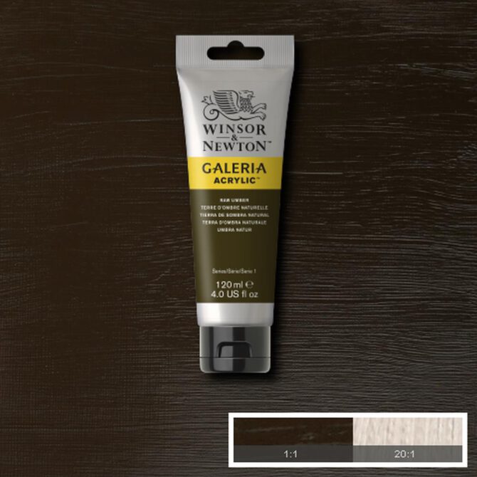 Galeria acrylverf Tube 120 ml - no.554 Raw umber