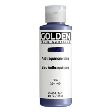 Golden Fluid Acrylics 118ml - 2005 Anthraquinone Blue (s7)