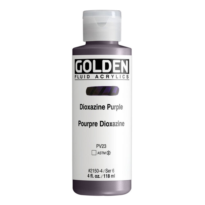 Golden Fluid Acrylics 118ml - 2150 Dioxazine Purple (s6)