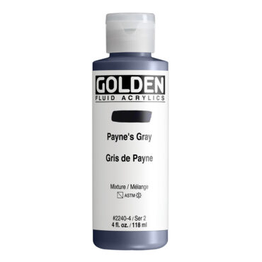 Golden Fluid Acrylics 118ml - 2240 Paynes Gray (s2)