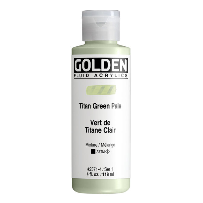Golden Fluid Acrylics 118ml - 2371 Titan Green Pale (s1)