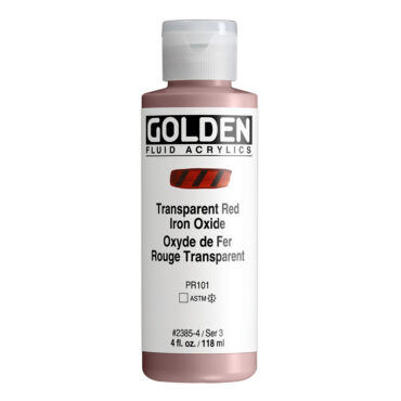 Golden Fluid Acrylics 118ml - 2385 Transparent Red Iron Oxide (s3)