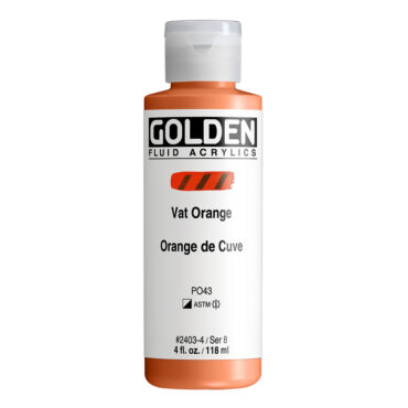 Golden Fluid Acrylics 118ml - 2403 Vat Orange (s8)