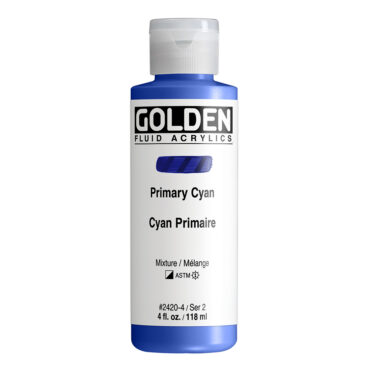 Golden Fluid Acrylics 118ml - 2420 Primary Cyan (s2)