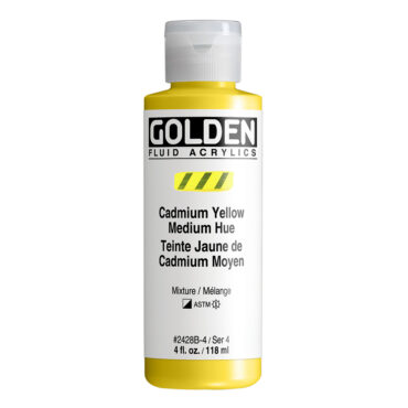 Golden Fluid Acrylics 118ml - 2428 Cadmium Yellow Medium Hue (s4)