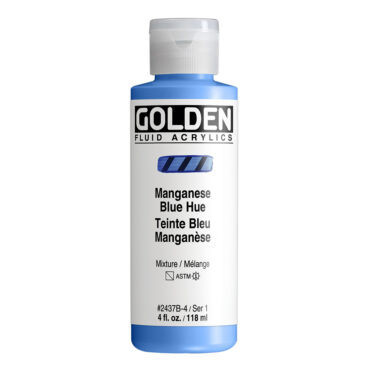 Golden Fluid Acrylics 118ml - 2437 Manganese Blue Hue (s1)