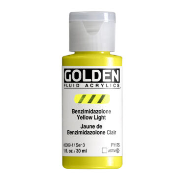 Golden Fluid Acrylics 30ml - 2009 Benzimidazolone Yellow Light (s3)