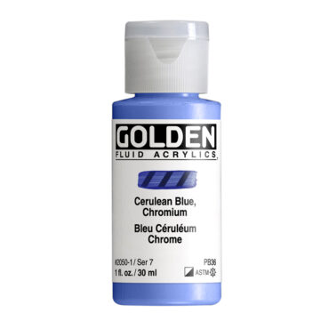 Golden Fluid Acrylics 30ml - 2050 Cerulean Blue Chromium (s7)
