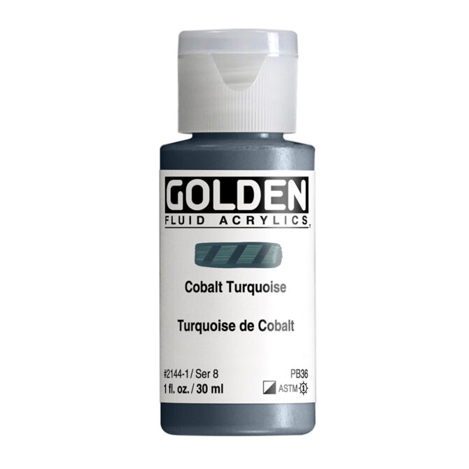 Golden Fluid Acrylics 30ml - 2144 Cobalt Turquois (s8)