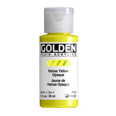 Golden Fluid Acrylics 30ml - 2191 Hansa Yellow Opaque (s4)