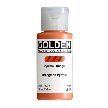 Golden Fluid Acrylics 30ml - 2276 Pyrrole Orange (s8)