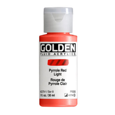 Golden Fluid Acrylics 30ml - 2279 Pyrrole Red Light (s8)
