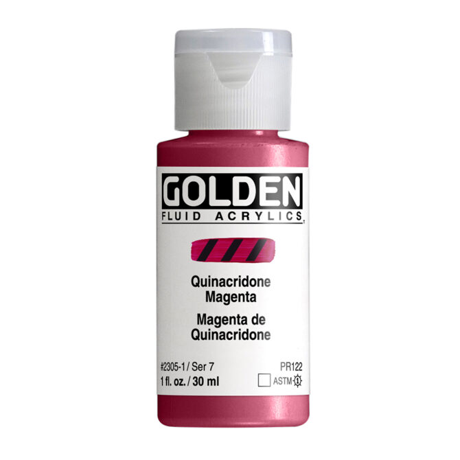 Golden Fluid Acrylics 30ml - 2305 Quinacridone Magenta (s7)