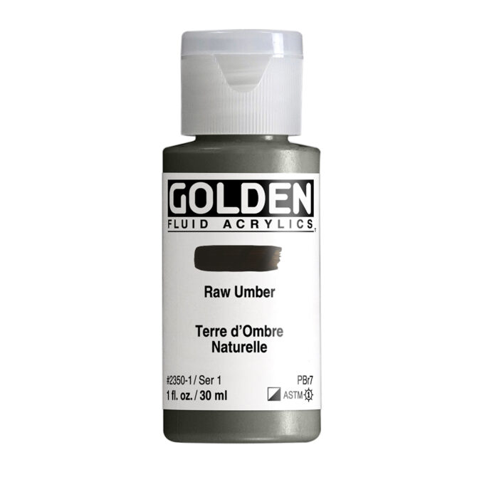 Golden Fluid Acrylics 30ml - 2350 Raw Umber (s1)