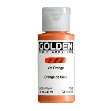 Golden Fluid Acrylics 30ml - 2403 Vat Orange (s8)