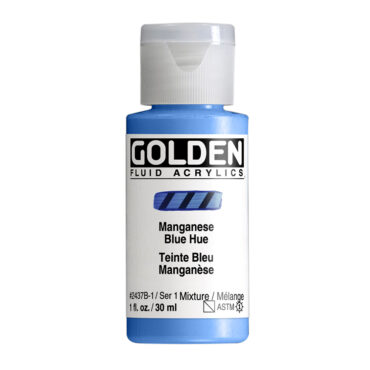 Golden Fluid Acrylics 30ml - 2437 Manganese Blue Hue (s1)