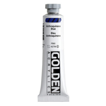 Golden Heavy Body Acrylics tube 59ml - 1005 Anthraquinone Blue (s7)