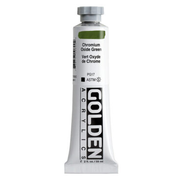 Golden Heavy Body Acrylics tube 59ml - 1060 Chromium Oxide Green (s3)