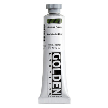 Golden Heavy Body Acrylics tube 59ml - 1195 Jenkins Green (s7)