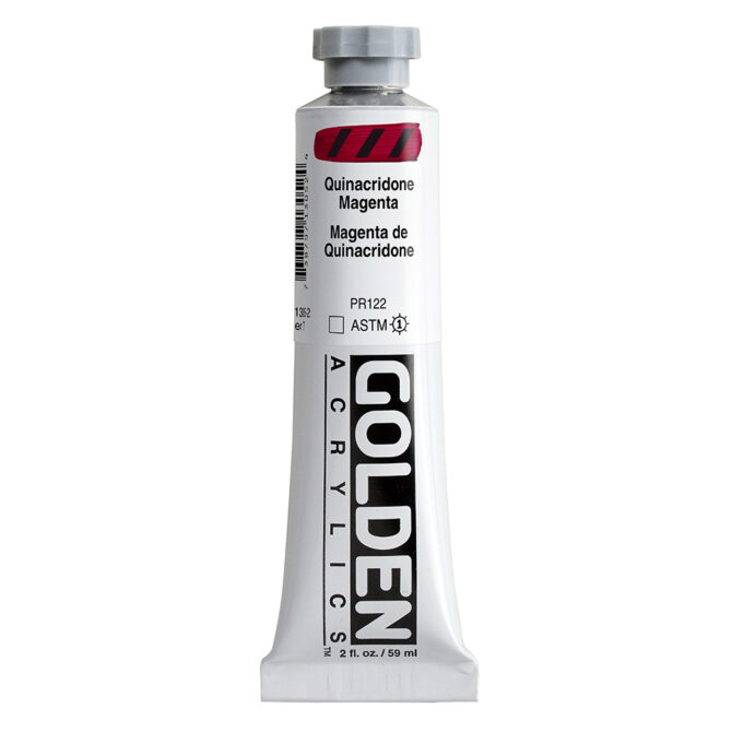 Golden Heavy Body Acrylics tube 59ml - 1305 Quinacridone Magenta (s7)