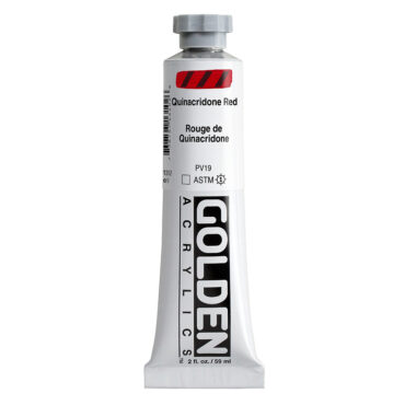 Golden Heavy Body Acrylics tube 59ml - 1310 Quinacridone Red (s6)