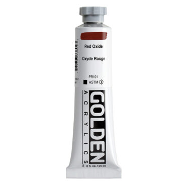 Golden Heavy Body Acrylics tube 59ml - 1360 Red Oxide (s1)