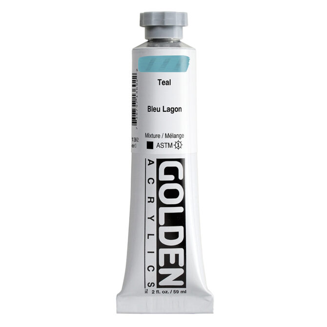 Golden Heavy Body Acrylics tube 59ml - 1369 Teal (s3)