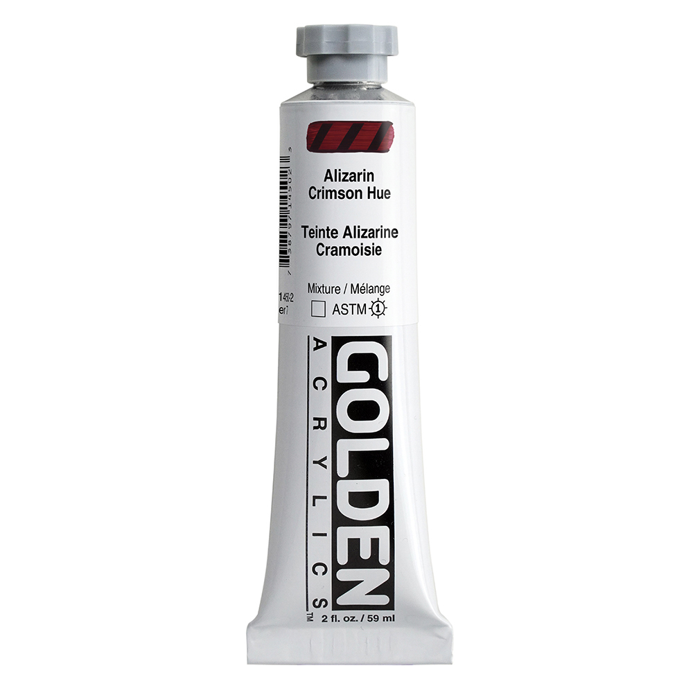 Golden Heavy Body Acrylics tube 59ml - 1450 Alizarin Crimson Hue (s7)