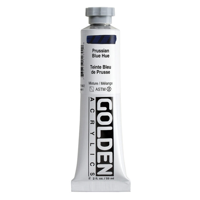 Golden Heavy Body Acrylics tube 59ml - 1460 Prussian Blue Hue (s4)