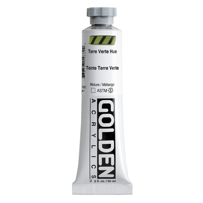 Golden Heavy Body Acrylics tube 59ml - 1468 Terre Verte Hue (s1)