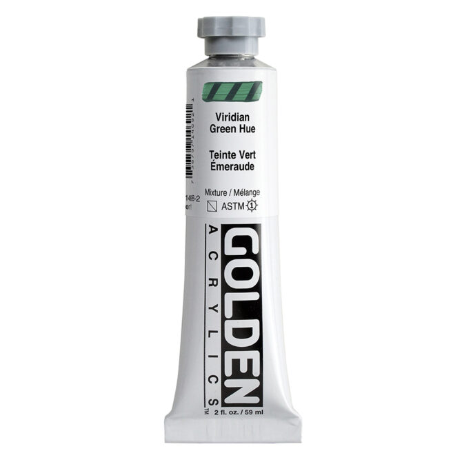 Golden Heavy Body Acrylics tube 59ml - 1469 Viridian Green Hue (s1)