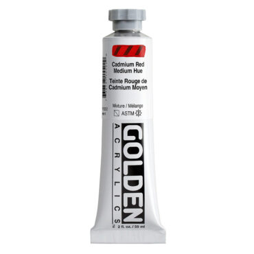 Golden Heavy Body Acrylics tube 59ml - 1552 Cadmium Red Medium Hue (s4)