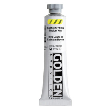 Golden Heavy Body Acrylics tube 59ml - 1554 Cadmium Yellow Medium Hue (s4)